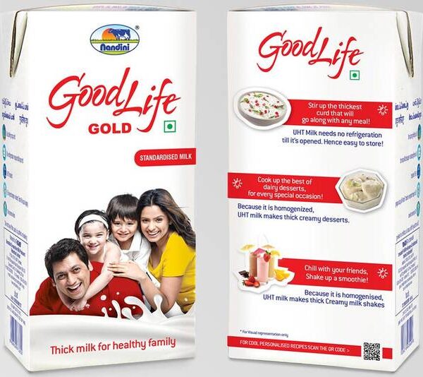 Nandini Goodlife Gold Homogenised Standardised Milk