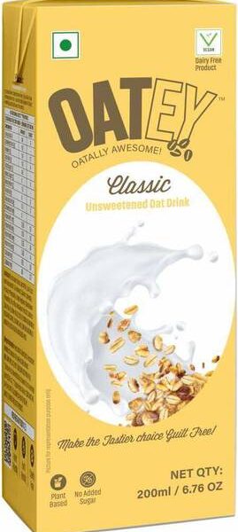 Oatey Oat milk-Classic, Unsweetened, Vegan, Non-dairy, ...