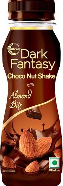 Sunfeast Dark Fantasy ChocoNut Shake with Real Almond B...