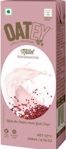Oatey Millet Milk-Unsweetened, Vegan,Nut free, Non-dair...