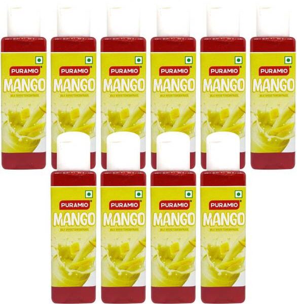 PURAMIO Milk Shake Mix | Concentrate- (Mango), 30ml Eac...