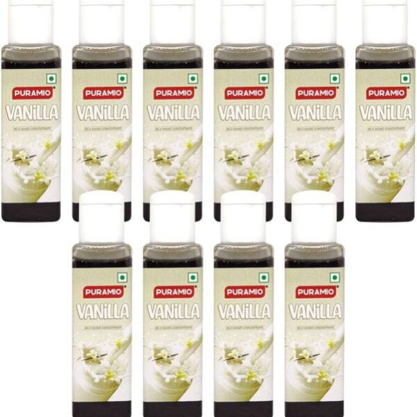 PURAMIO Milk Shake Mix | Concentrate- (Vanilla), 30ml E...