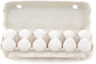 Table White Eggs, Pack of 12
