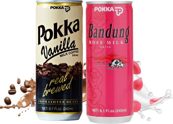Pokka Bandung Rose Milk & Vanilla Milk Coffee | Ready t...