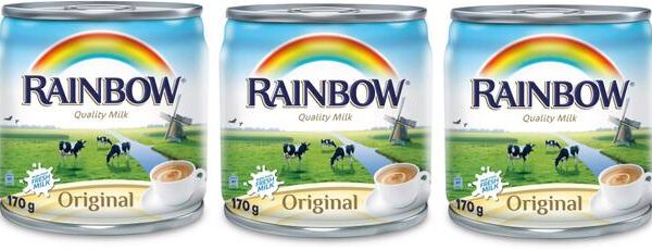 RAINBOW Evaporated Fresh Milk Gives You All Nutrients F...