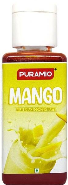 PURAMIO Milk Shake Mix|Concentrate Mango, 50ml [For Moc...