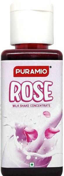 PURAMIO Milk Shake Mix|Concentrate Rose, 50ml [For Mock...