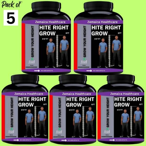 Zemaica Healthcare Hite Right Grow Vanilla Flavor Powde...