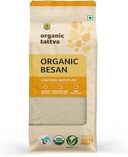 Organic Tattva, Organic Gluten Free Besan, 500g