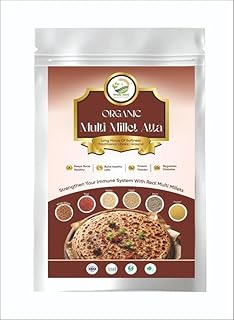 SIMPLY JAIVIK Organic Multi Millet Atta|Long hours of Softness| Power Of Real Multi Millets|2kg
