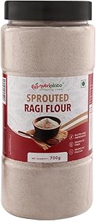 Nutriplato-enriching lives Sprouted Ragi Flour, 700g