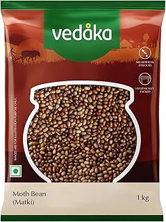 Amazon Brand - Vedaka Moth Matki, 1kg