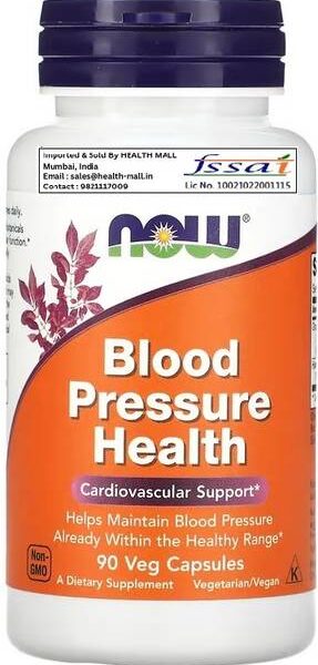 Now Foods Blood Pressure Health, 90 Veg Capsules