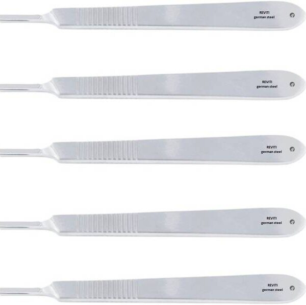 REVITI B.P handle no.3 geman steel COMBO of 5 Surgical ...