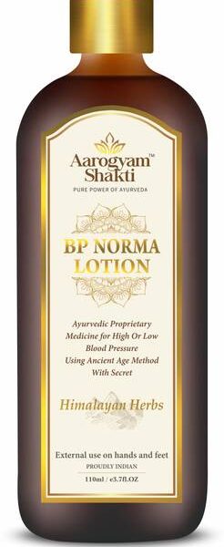 AAROGYAM SHAKTI BP NORMA LOTION CURE FROM ALL HIGH BLOO...