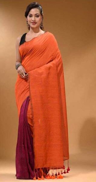 Unstitched Silk Blend Salwar Suit Material Self Design