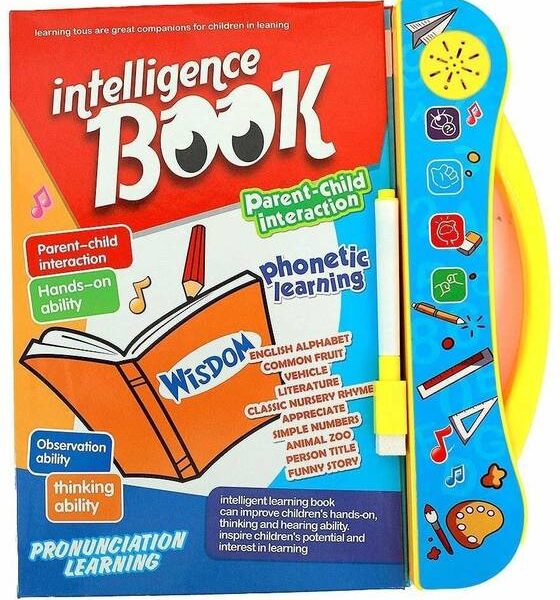Chigy Wooh Kids Intelligence Book English Letters Words...