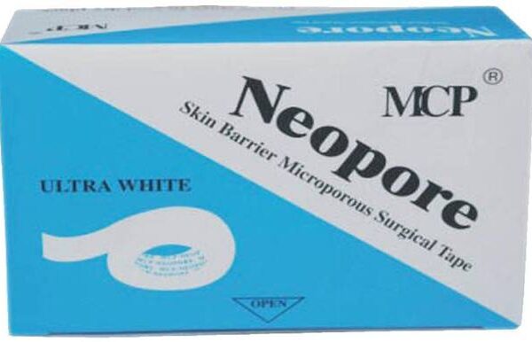 MCP Neopore Half Inch 6 yards 24 rolls First Aid Tape