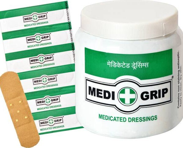 Medigrip Medicated Dressing Regular (Pack of 100) First...