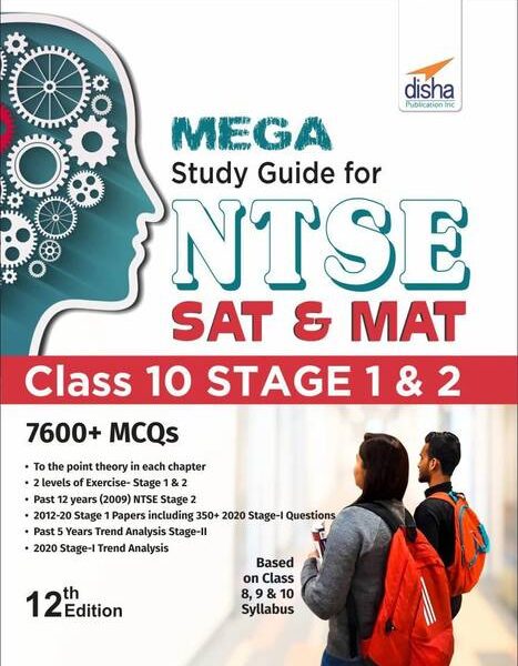 Mega Study Guide for Ntse (Sat & Mat) Class 10 Stage 1 ...