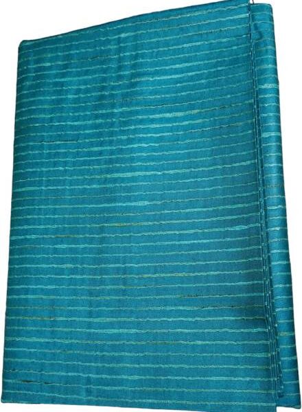 Unstitched Cotton Silk Multi-purpose Fabric Striped