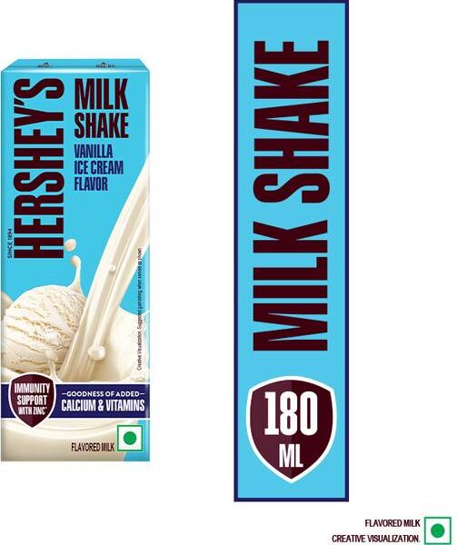 HERSHEY'S Vanilla Ice Cream Flavored Milkshake | Enrich...