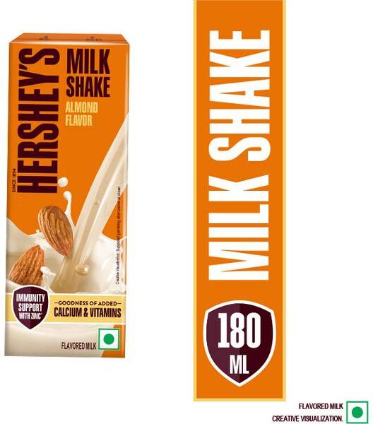 HERSHEY'S Almond Flavored Milkshake | Enriched with Cal...