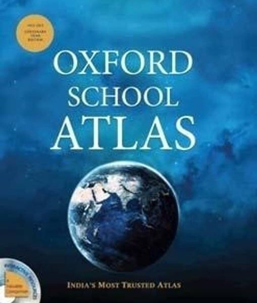 Oxford School Atlas  - Highly Detailed Maps Latest Reli...