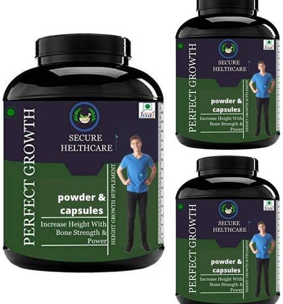 Secure Healthcare Perfect Growth Vanilla Flavor 100 gms...